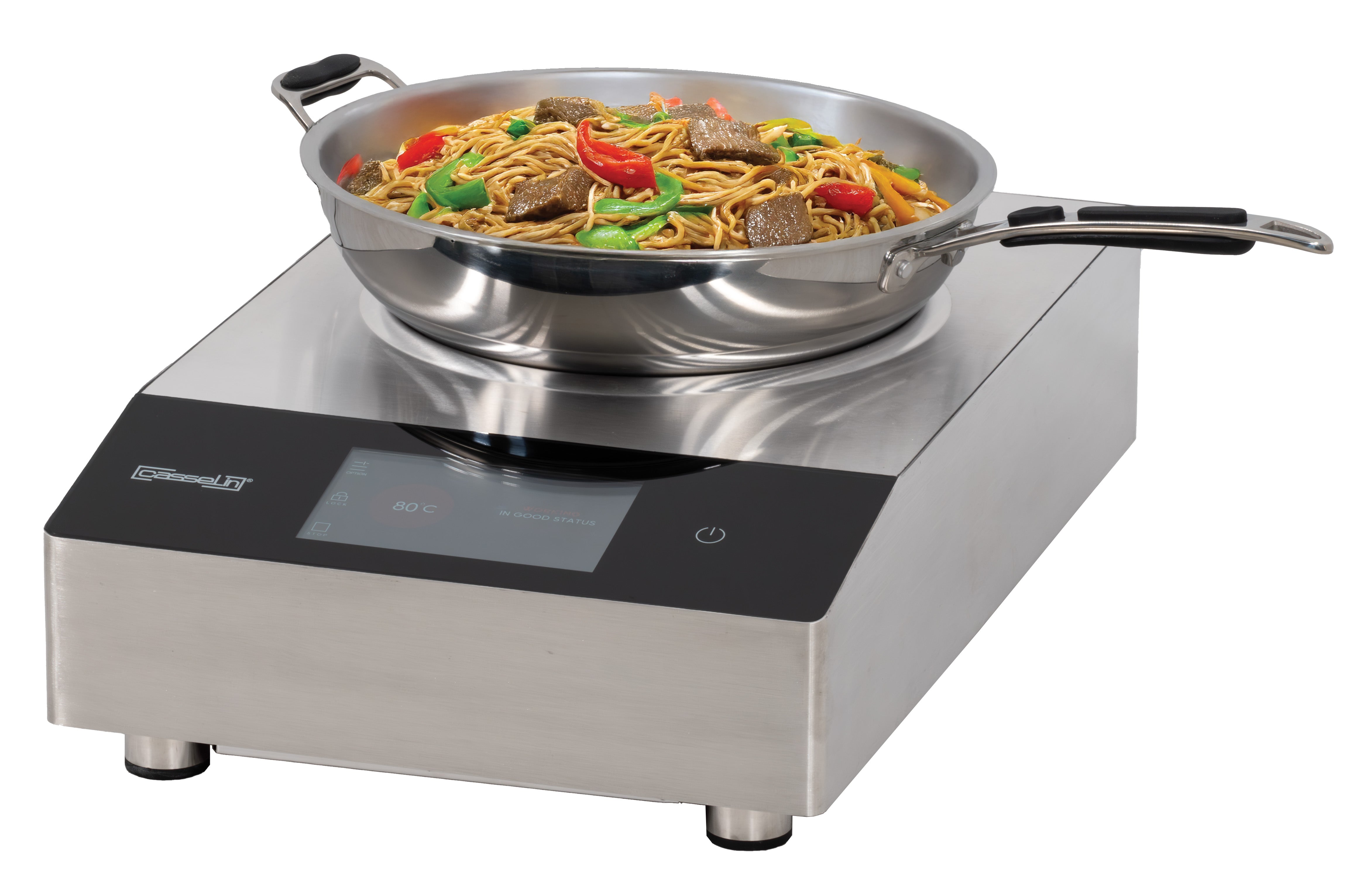 Induktionsplade til wok 400 Sort