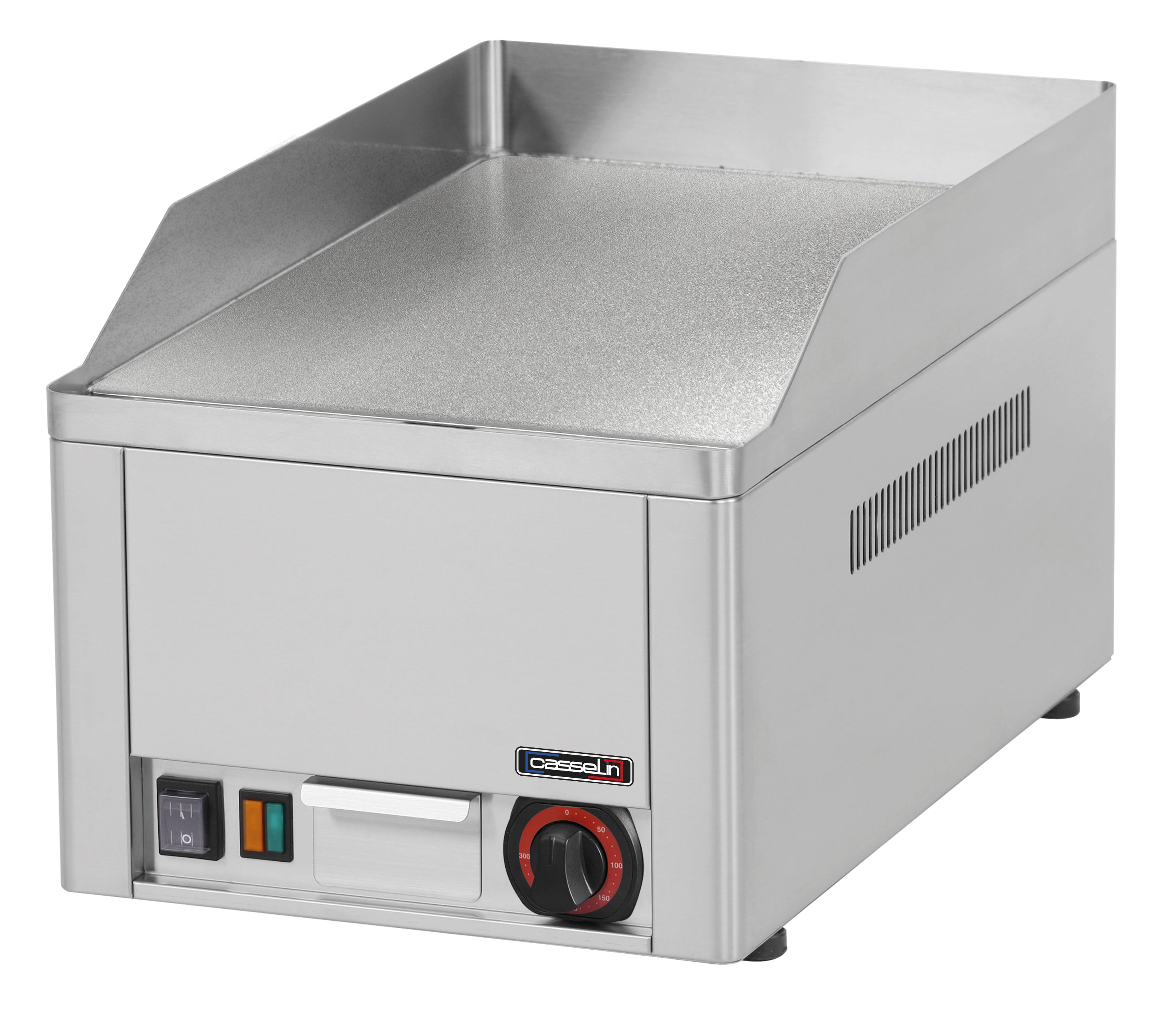 Elektrisk bageplade tekstureret plade krom 30