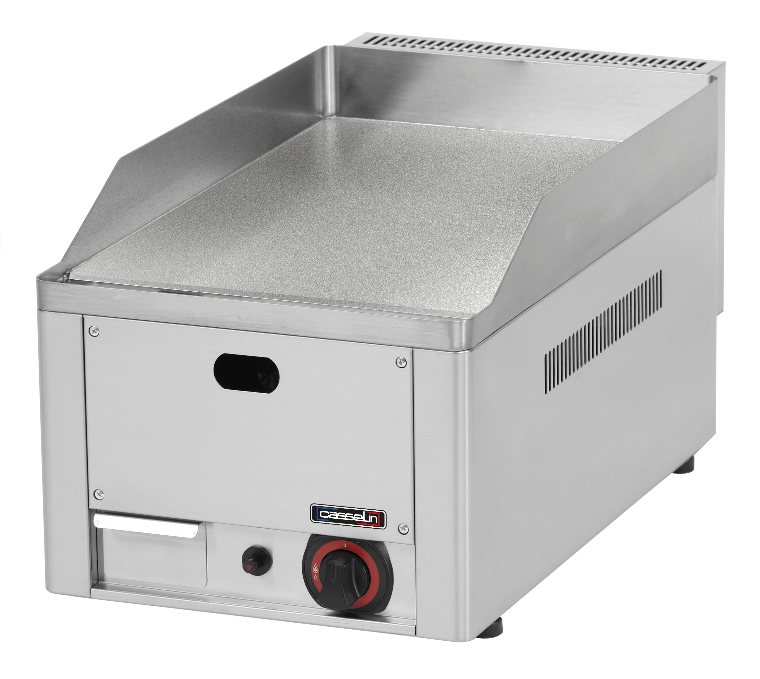 Gasstruktureret stegeplade - krom 30