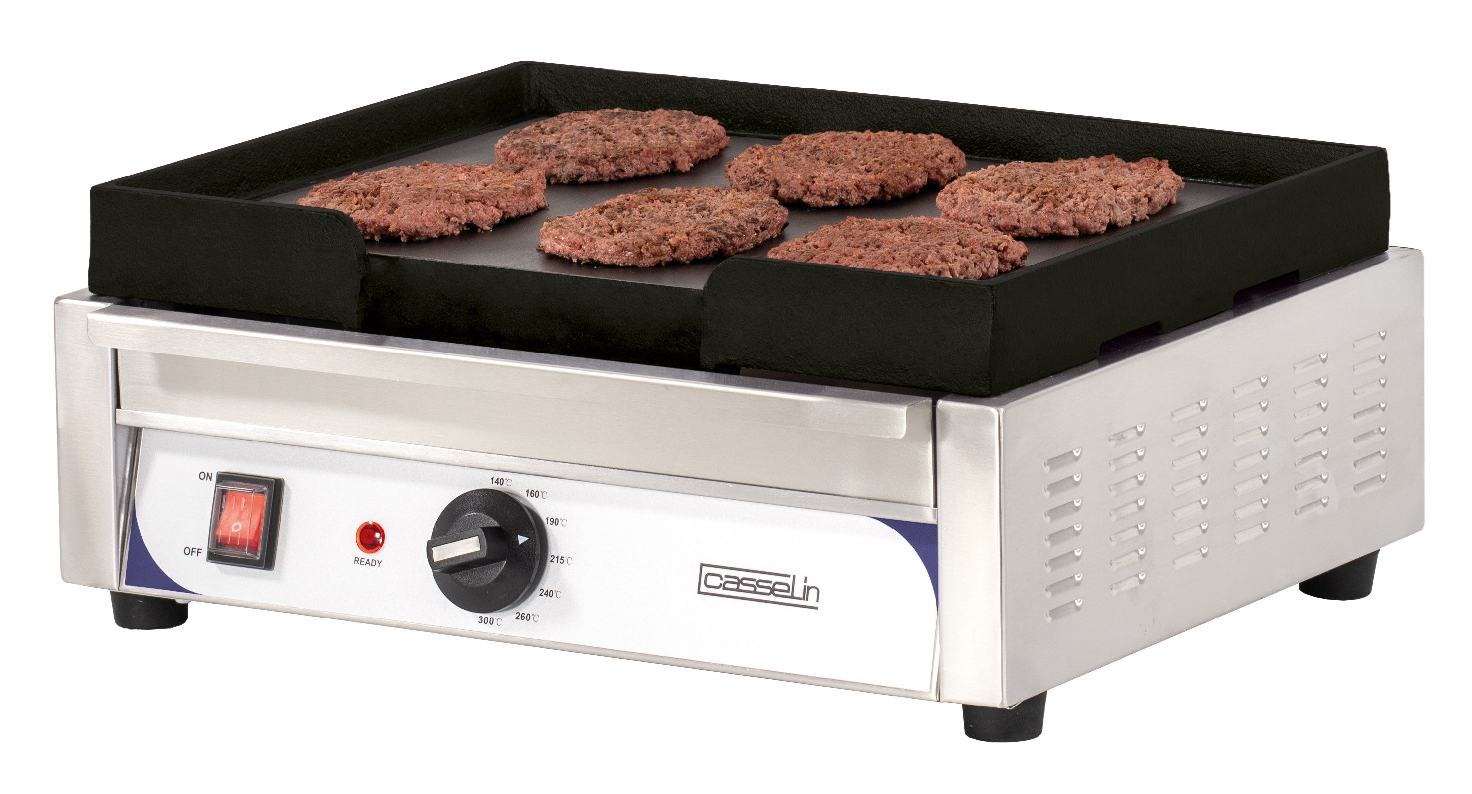 Elektrisk glat stegeplade - Kompakt