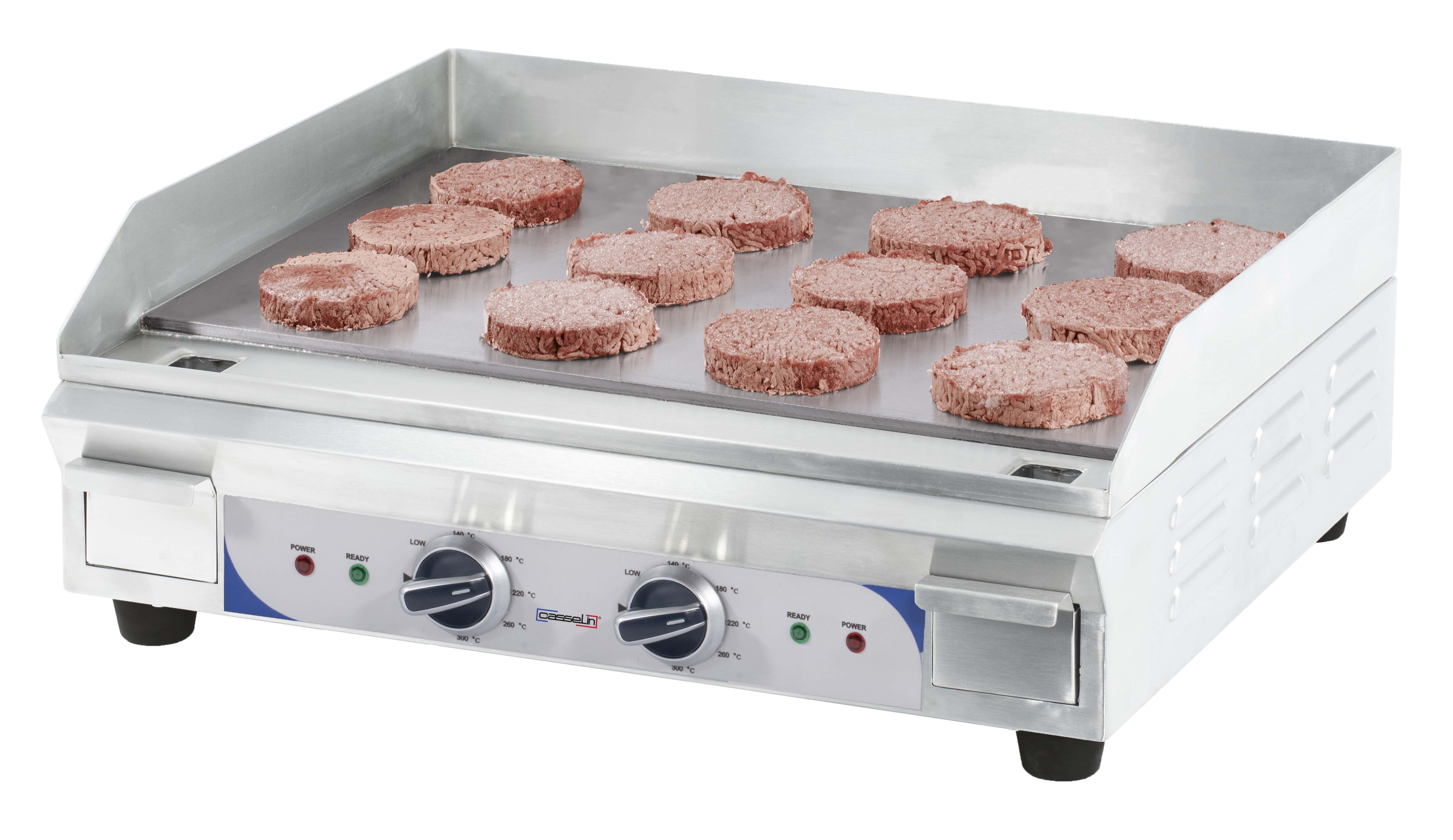 Elektrisk bageplade glat - glat plade Premium