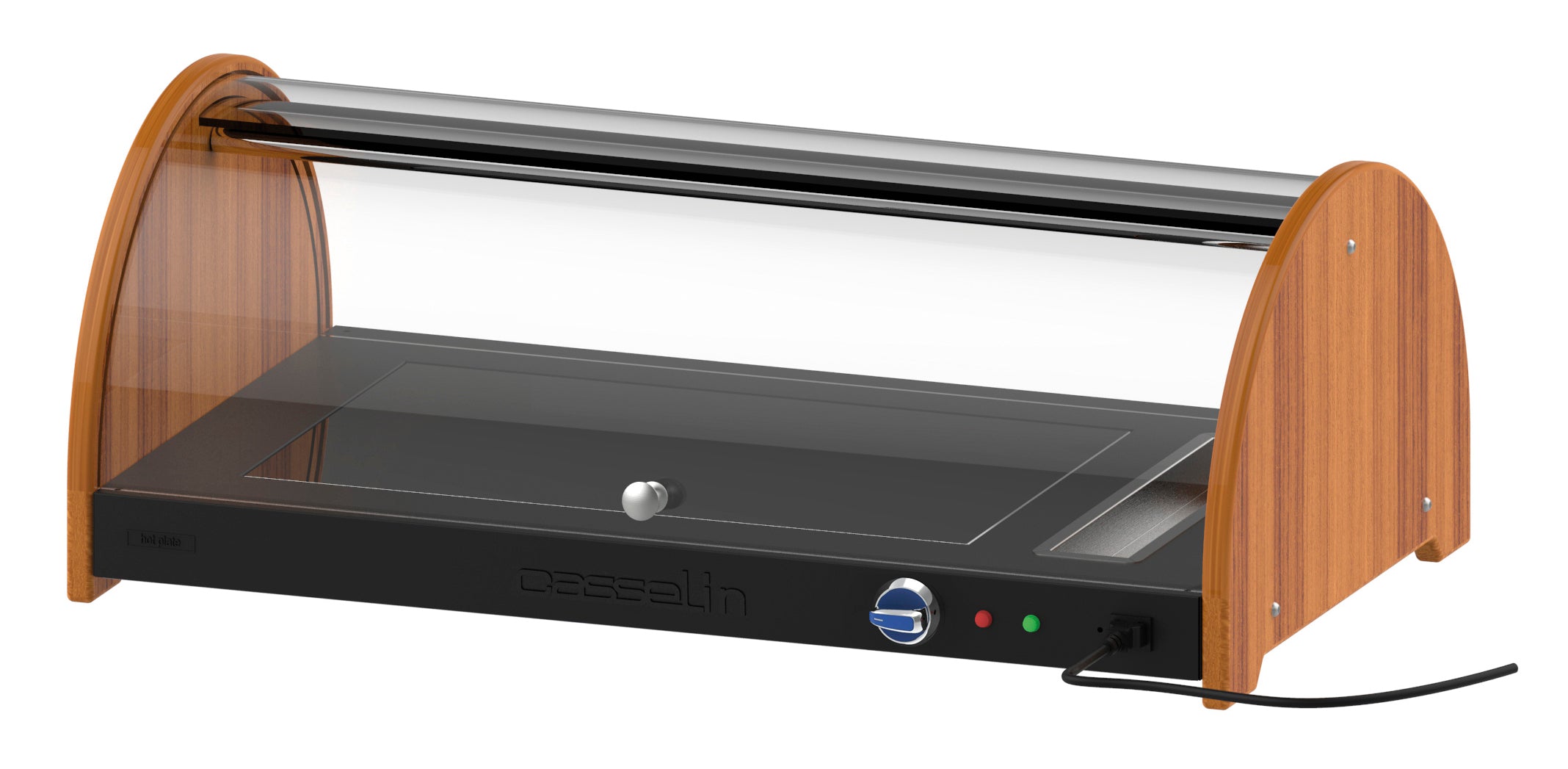 Opvarmet Roll-Top Buffet Display