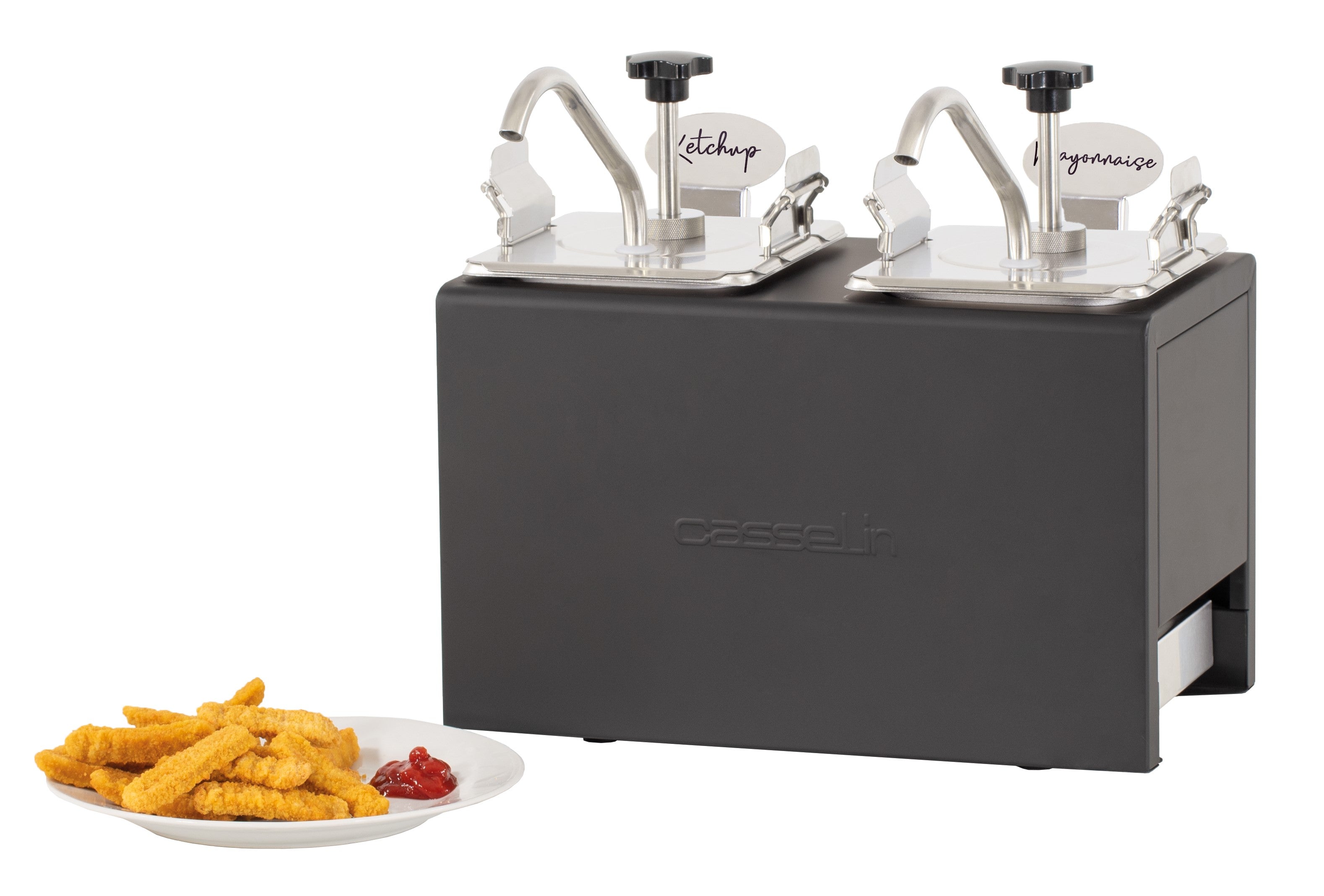 Dobbelt kold sauce pumpe