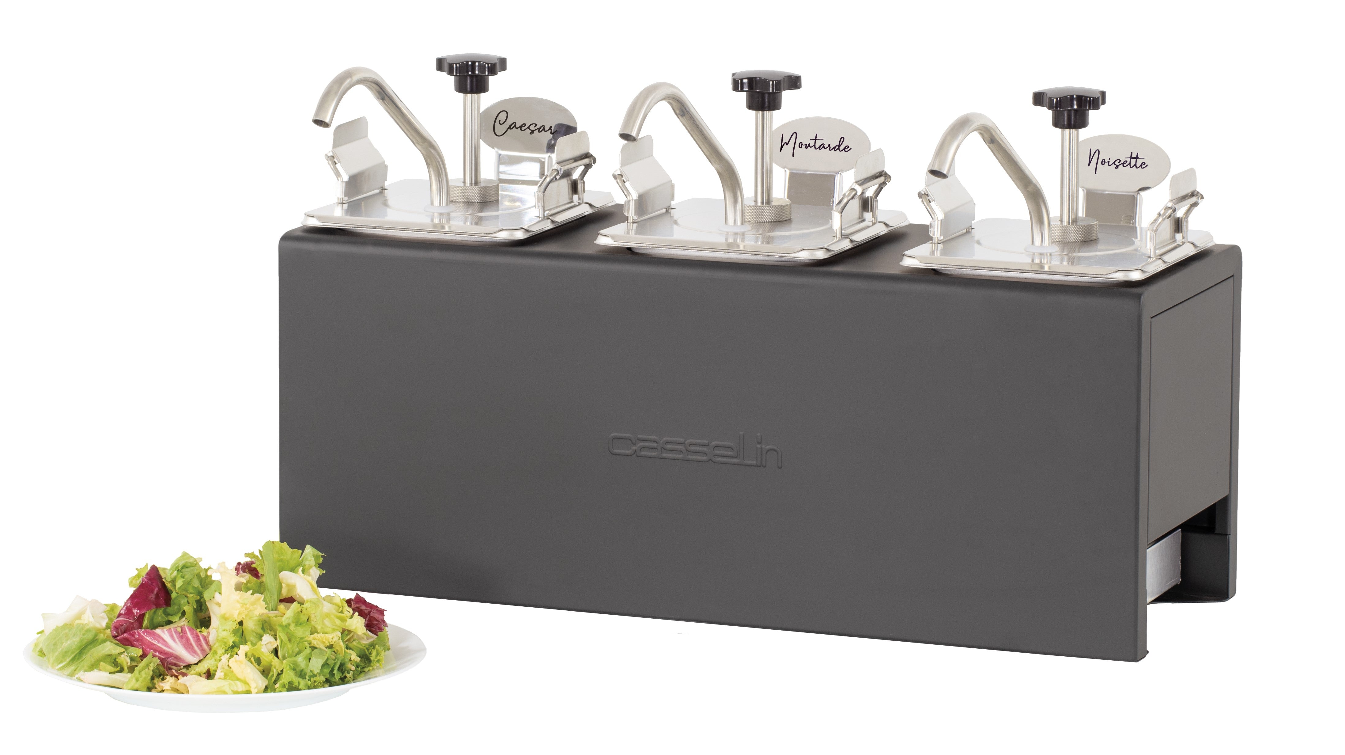 Tredobbelt kold sauce pumpe