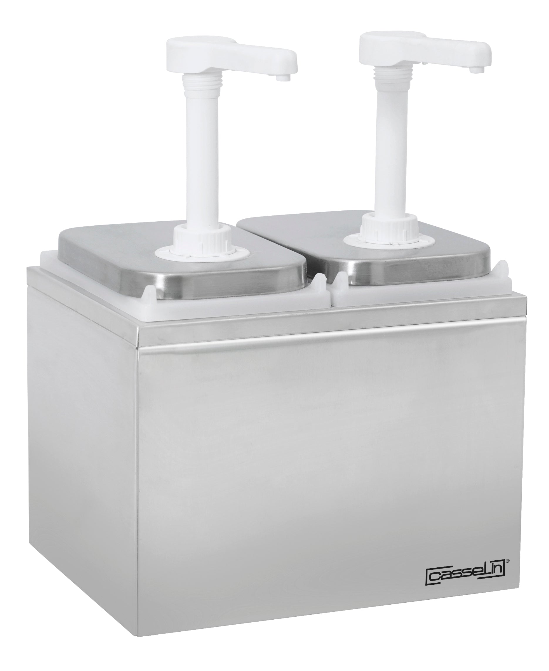 Dobbelt pumpedispenser 2 x 2 L