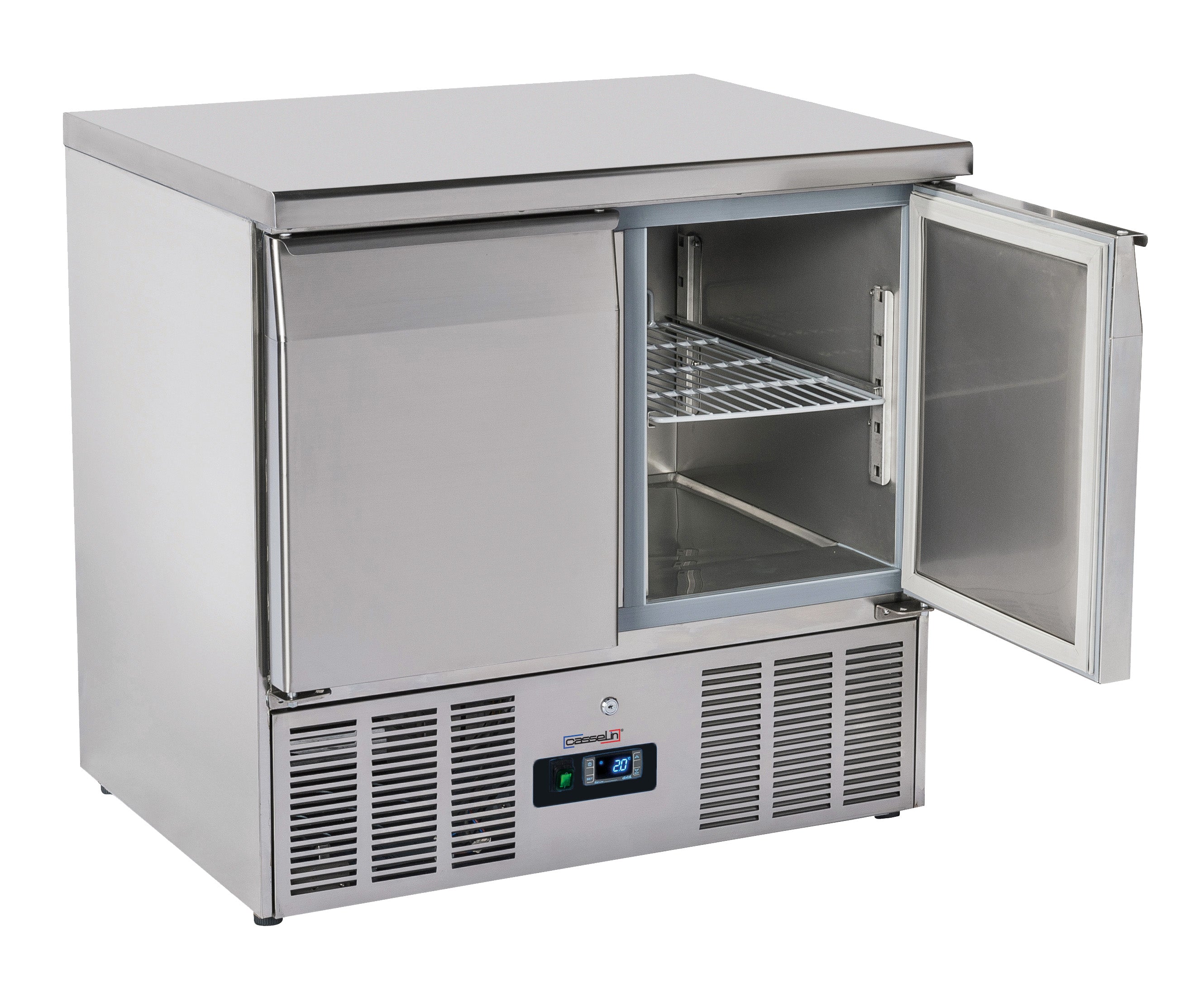 Saladette - Køleserveringsbord 2 låger GN 1/1