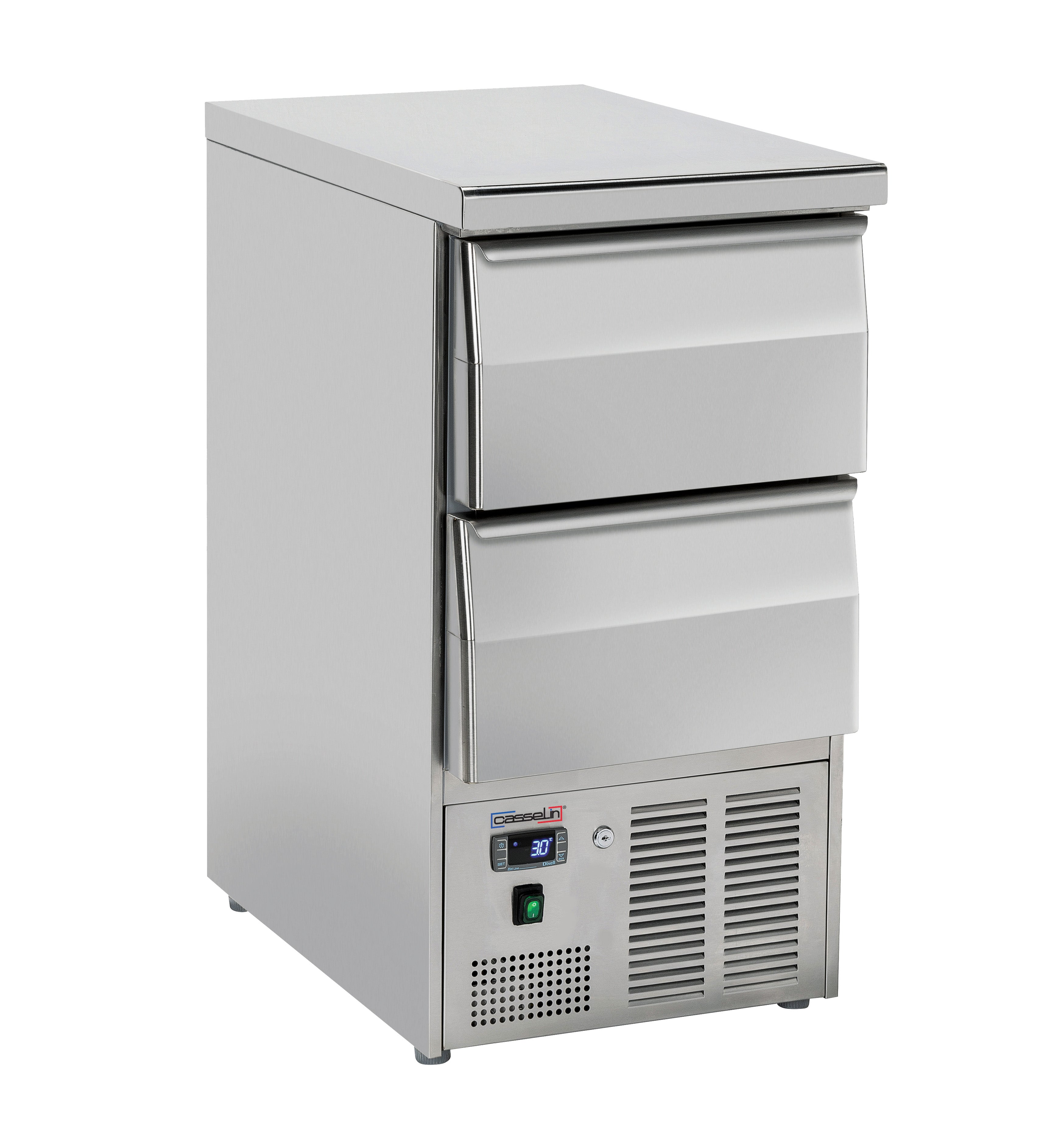 Saladette - Køleserveringsbord 2 skuffer GN 1/1