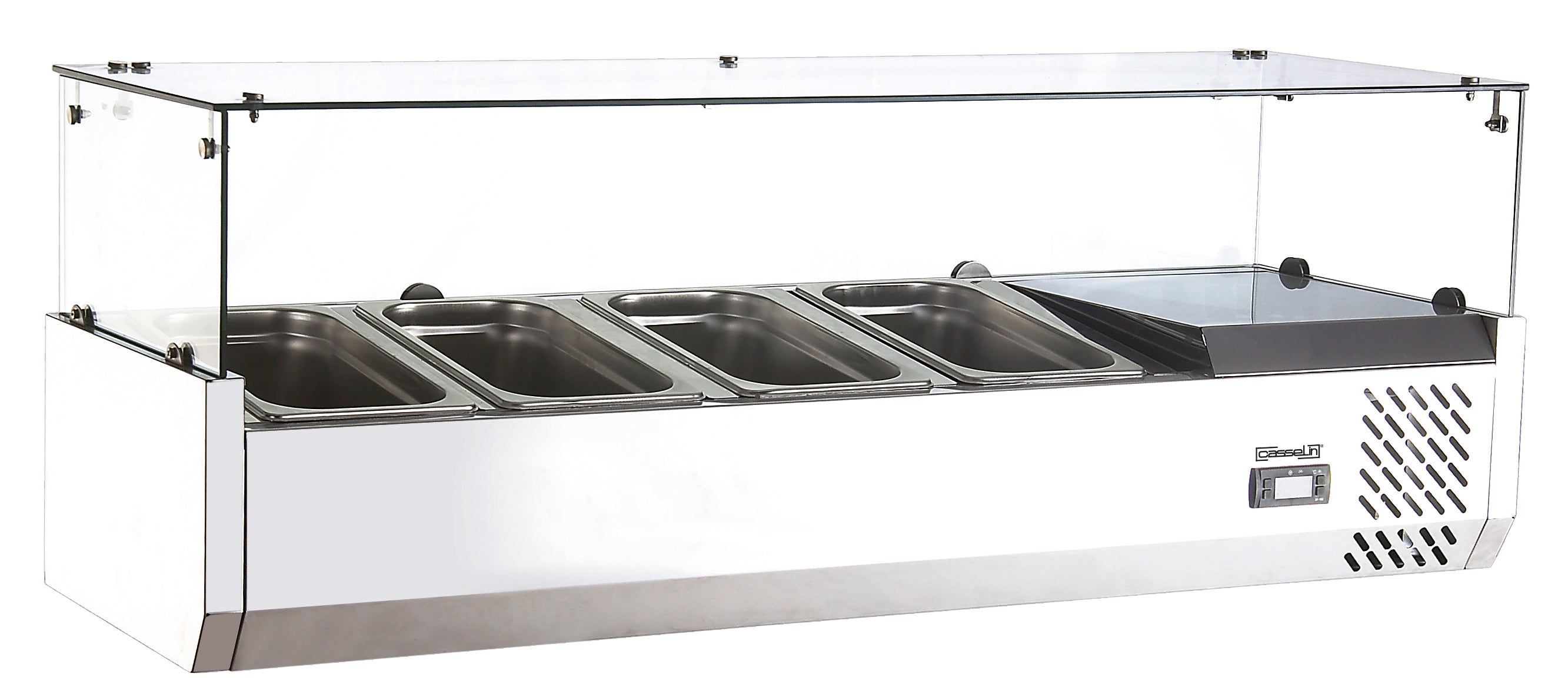 Bordsaladette 4x GN 1/3