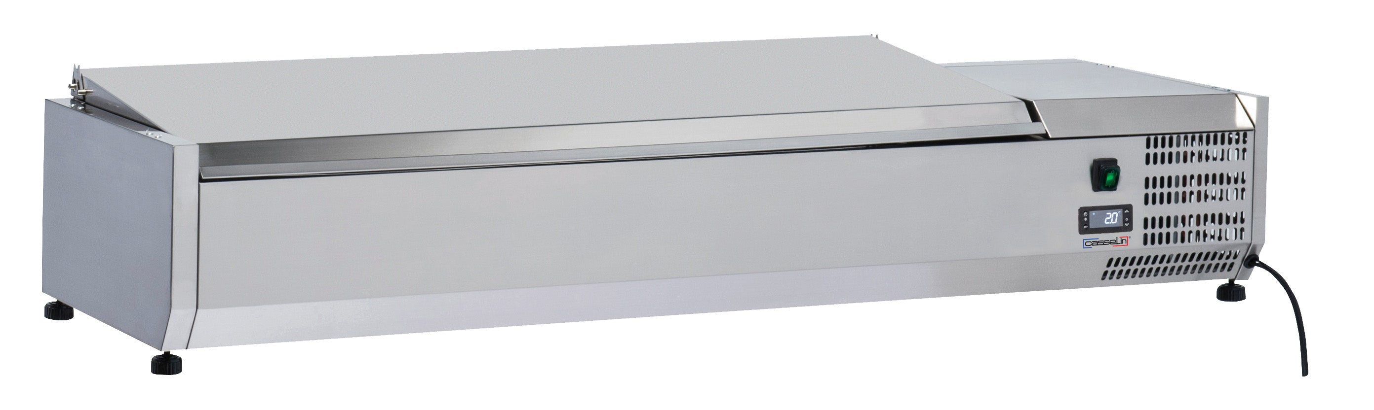 Bordsaladette med låg 6 x GN 1/3