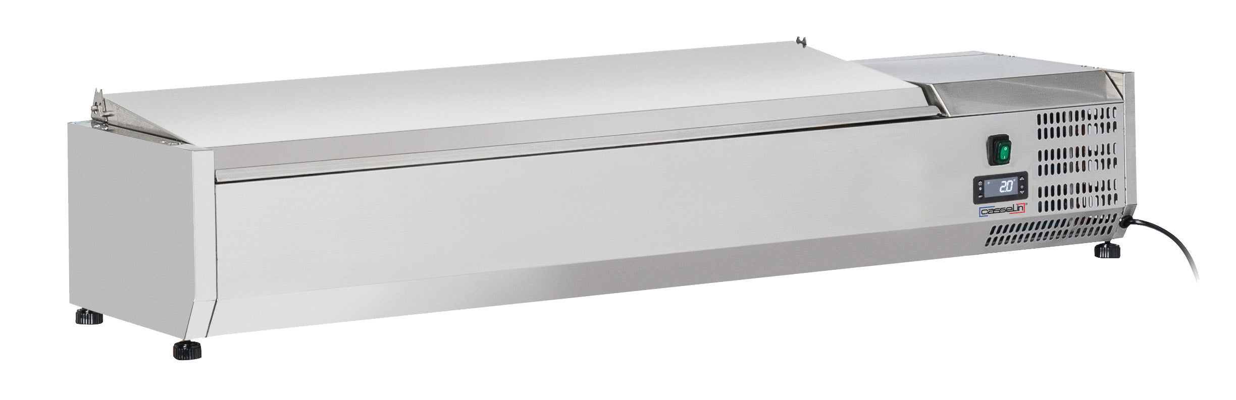 Bordsaladette med låg 6 x GN 1/4