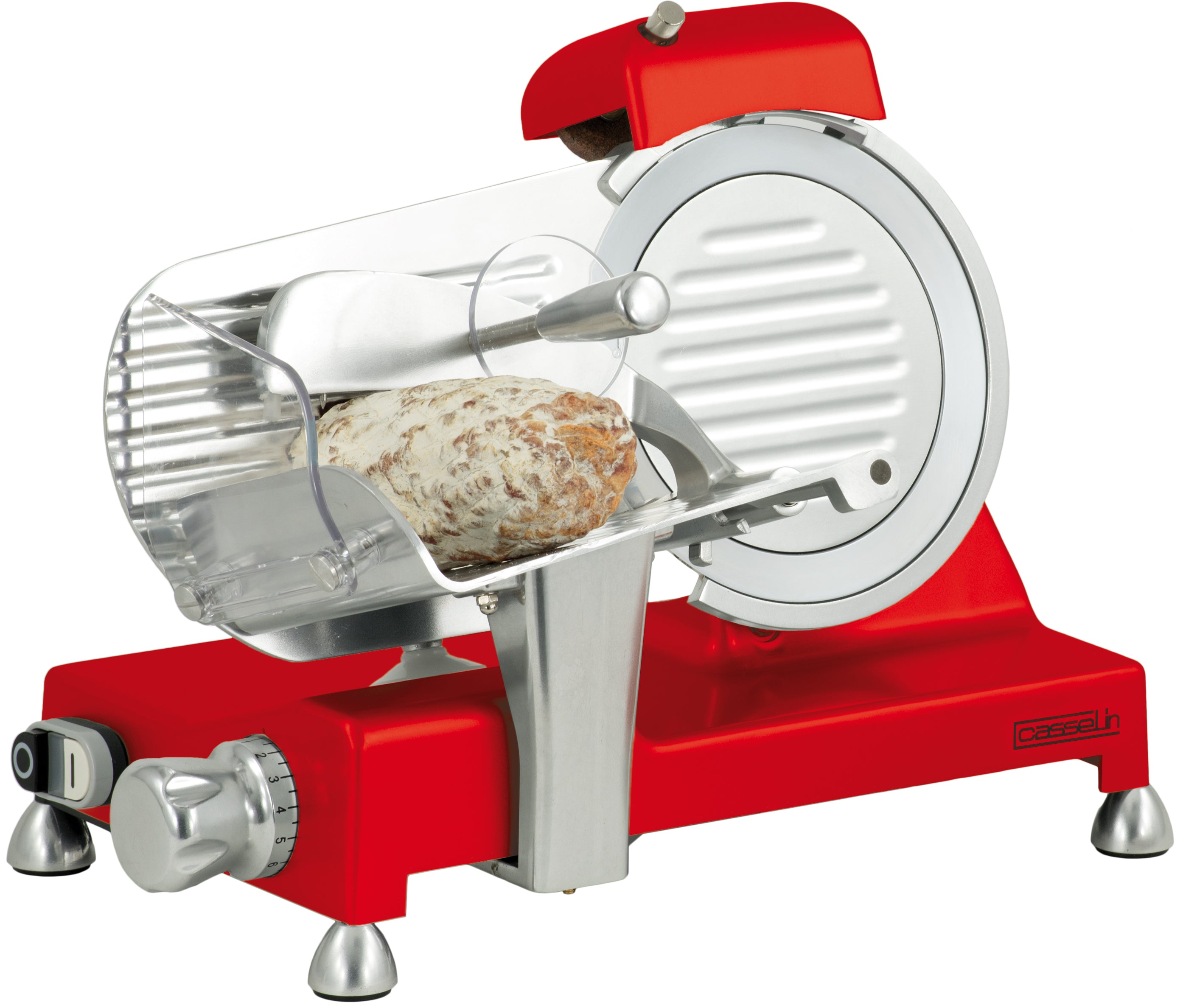 Pålægsmaskine Ø 195 mm - Rød
