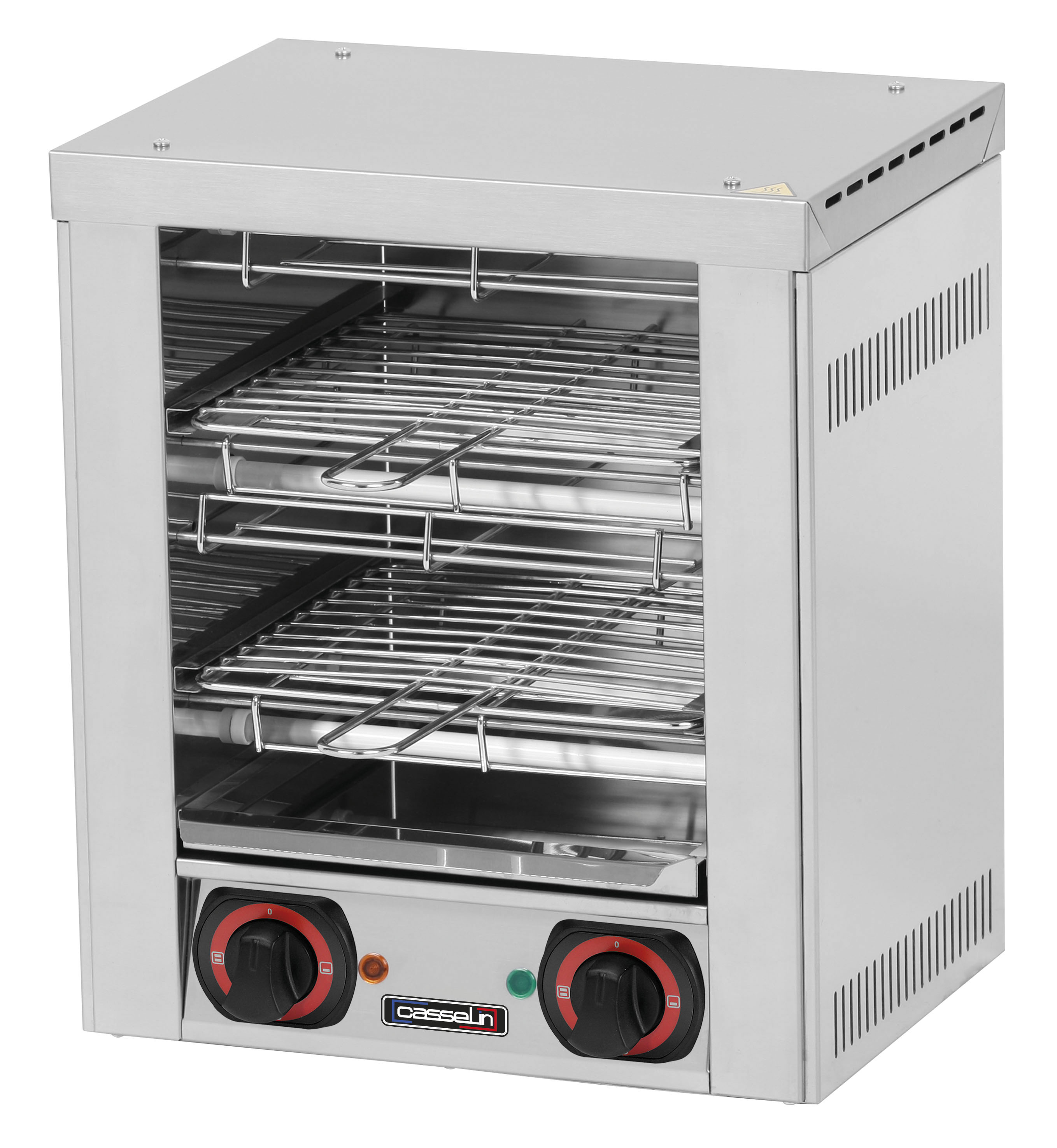 Dobbelt brødrister 4 klemmer