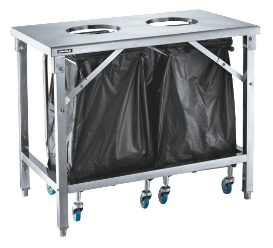 2-huls affaldssorteringsbord