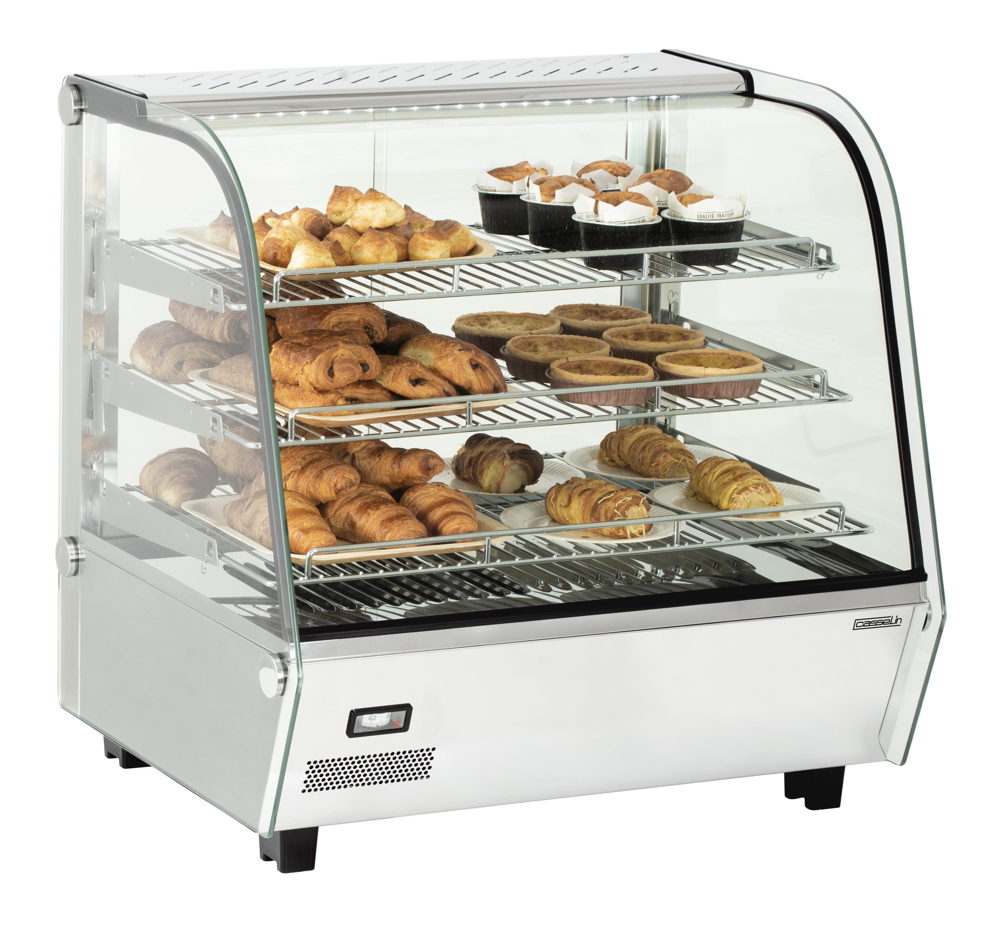 Opvarmet Vitrine 120 L
