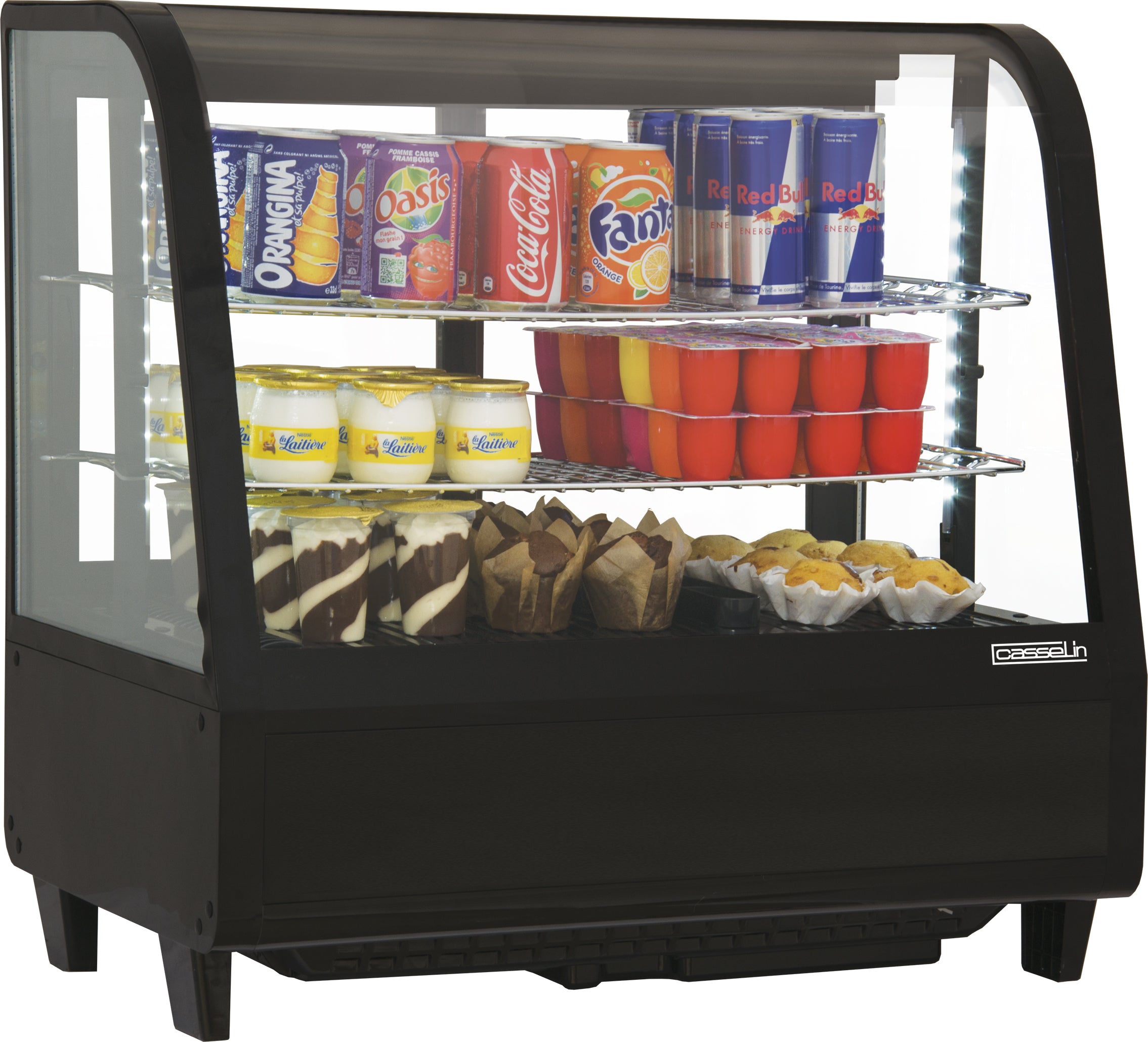 Kølemontre 100 L sort