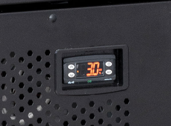 Køleskab / Displaykøleskab - 1200 liter - Sort