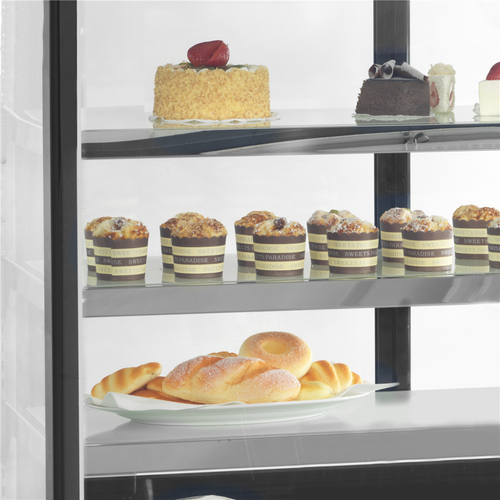 Display-kølemontre - 530 liter - LPD1203F/BLACK