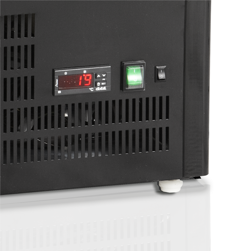 Display-kølemontre, bordmodel - 80 liter - UPD80-BLACK