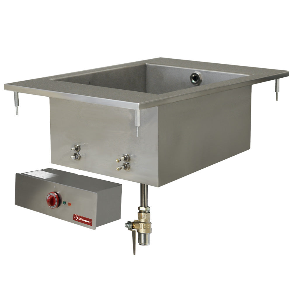 Elektrisk bain-marie GN 1/1, drop-in