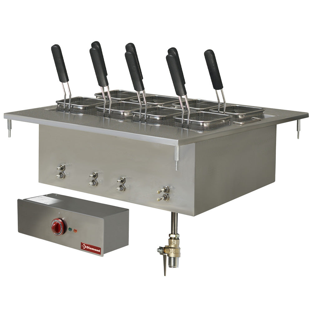 Elektrisk pastakoger, 40 liter, drop-in