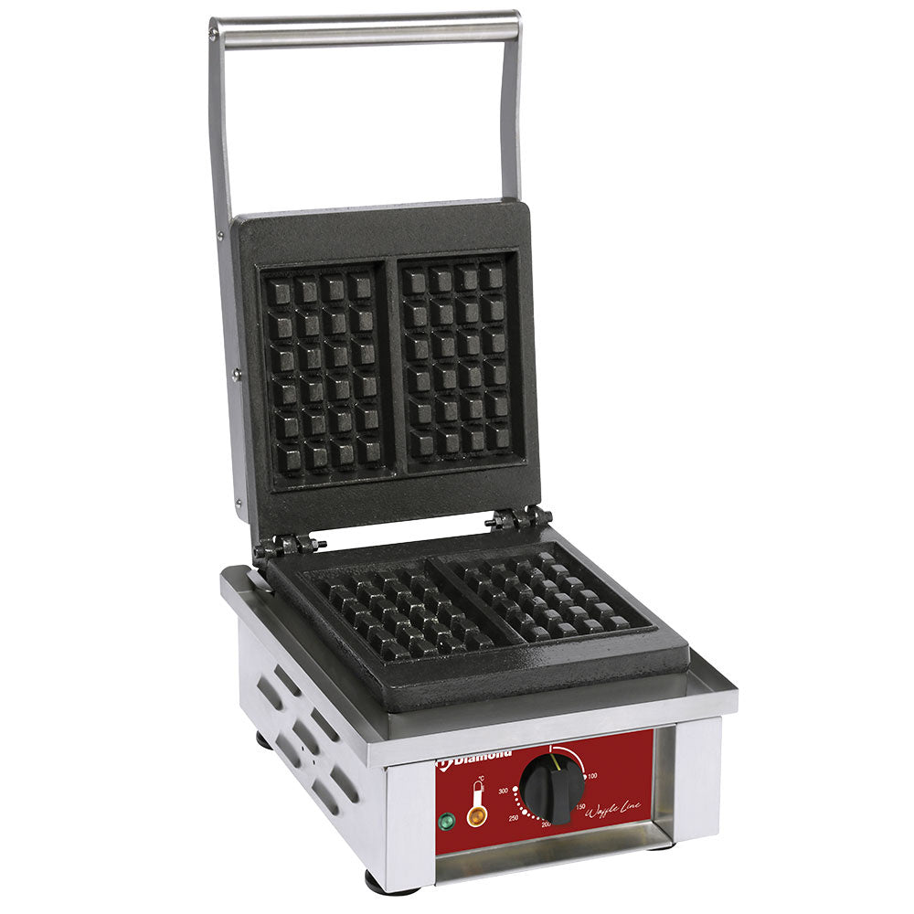 Elektrisk vaffeljern 2 stk. "Liège model 4x6"