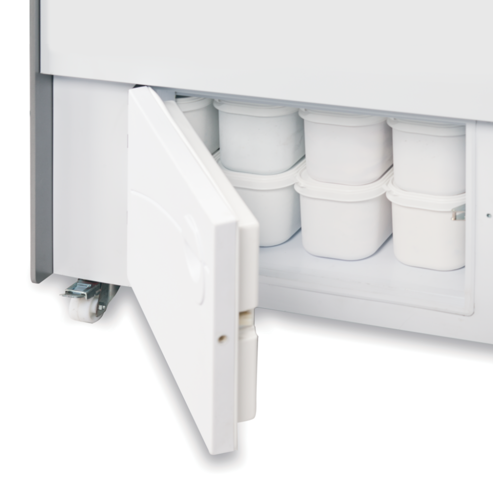 Isdisk / Scoop ice fryser - 10 x 5 liter - BERMUDA RV10