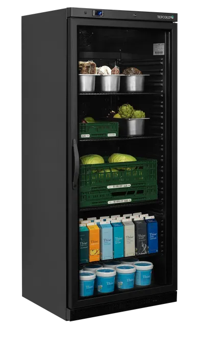 Display køleskab - Sort - GN2/1