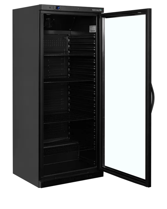 Display køleskab - Sort - GN2/1