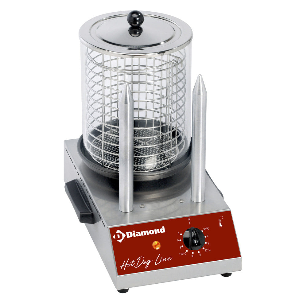 Pølsevarmer elektrisk, 2 rum