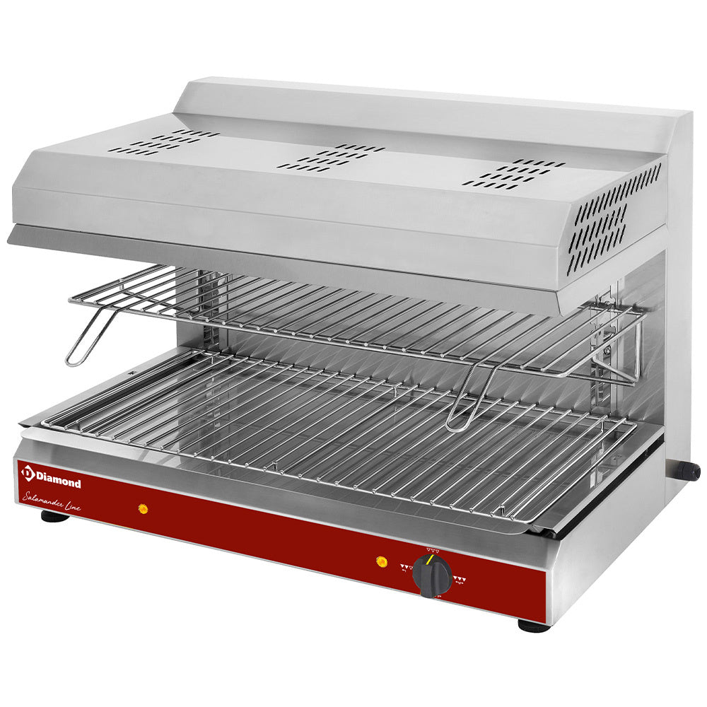 Elektrisk salamander, 4 justerbare niveauer