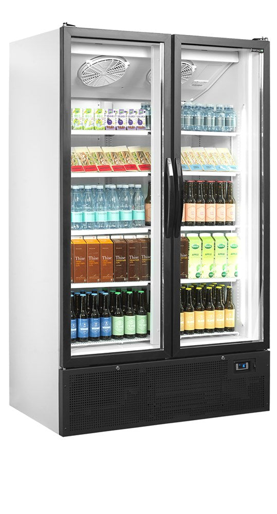 Sort Displaykøler - 900 liter - FS1202