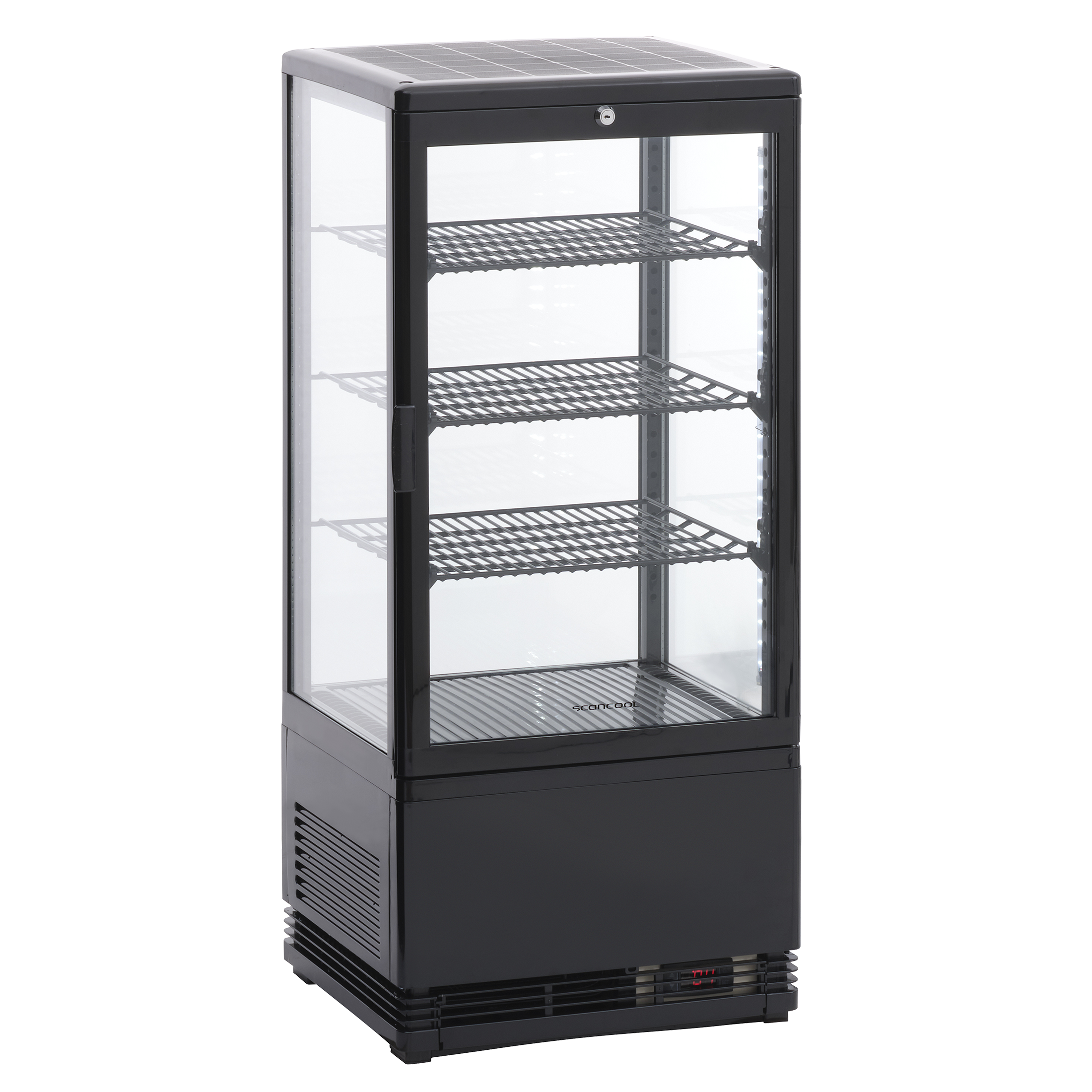 Kølemontre RT 82 BE - 78 liter - sort