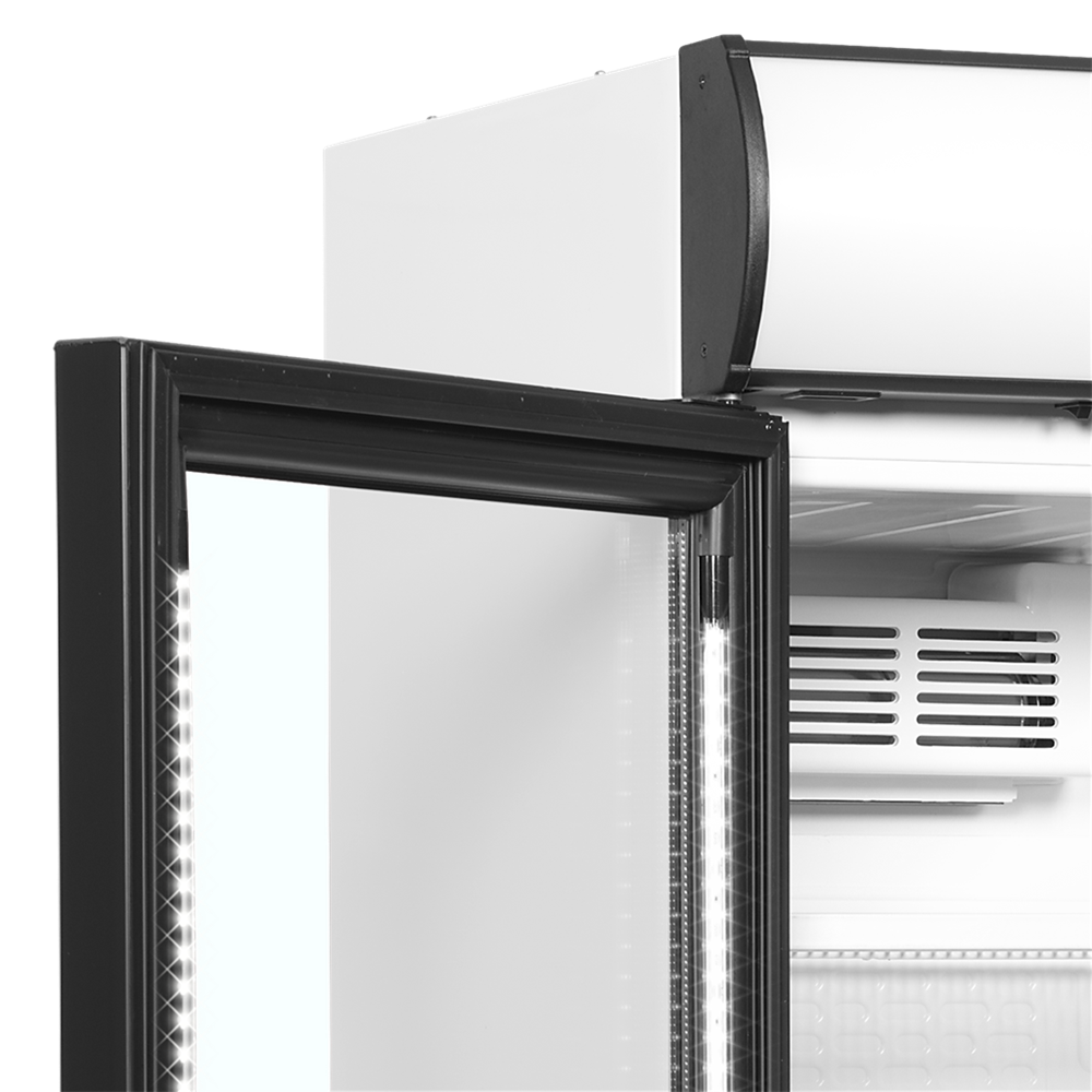 Flaskekøleskab, venstrehængt dør - 372 liter - CEV425CP - 2 LED V/H