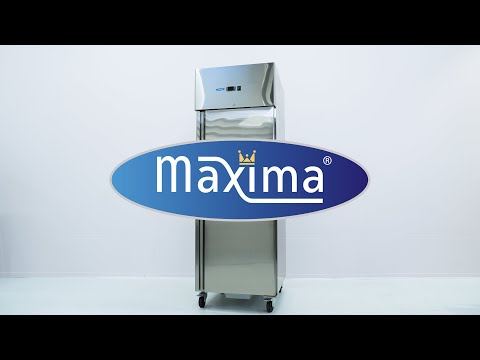 Fryser - 600L - 3 justerbare hylder (2/1 GN) - på hjul - inkl hylder