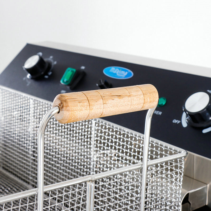 Friture - 45 Liter - 1 kurv - med aftapningshane - 400V