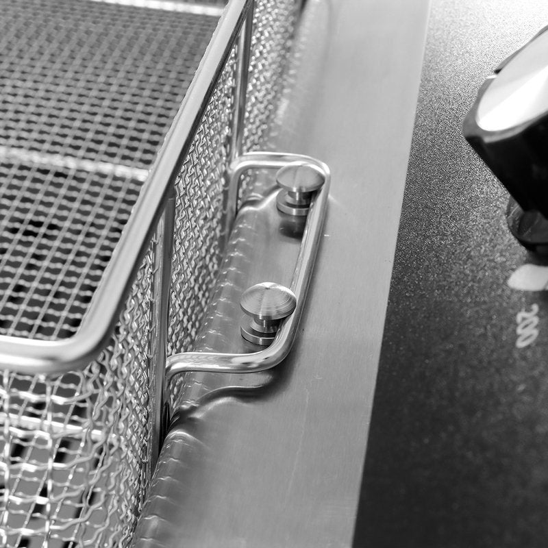 Friture - 45 Liter - 1 kurv - med aftapningshane - 400V