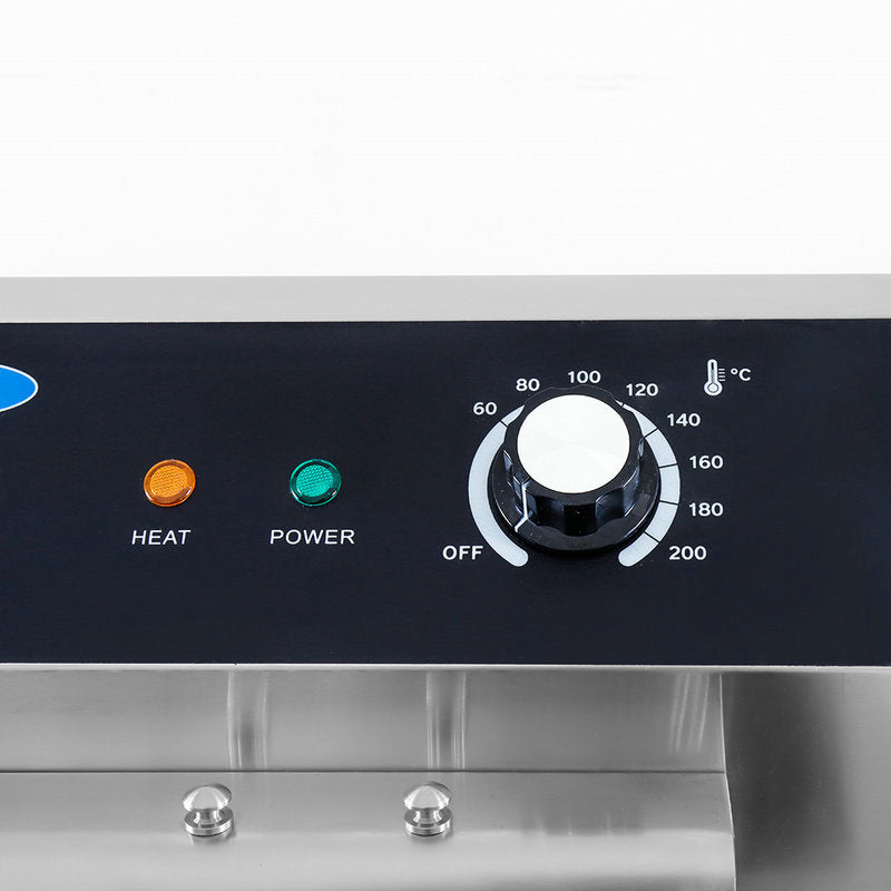 Friture - 45 Liter - 1 kurv - med aftapningshane - 400V