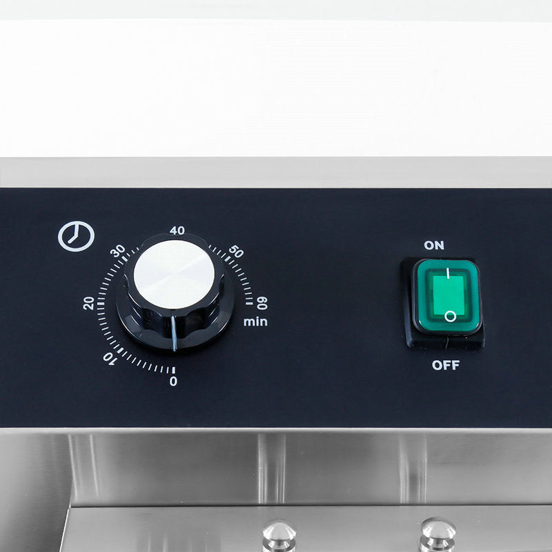 Friture - 45 Liter - 1 kurv - med aftapningshane - 400V