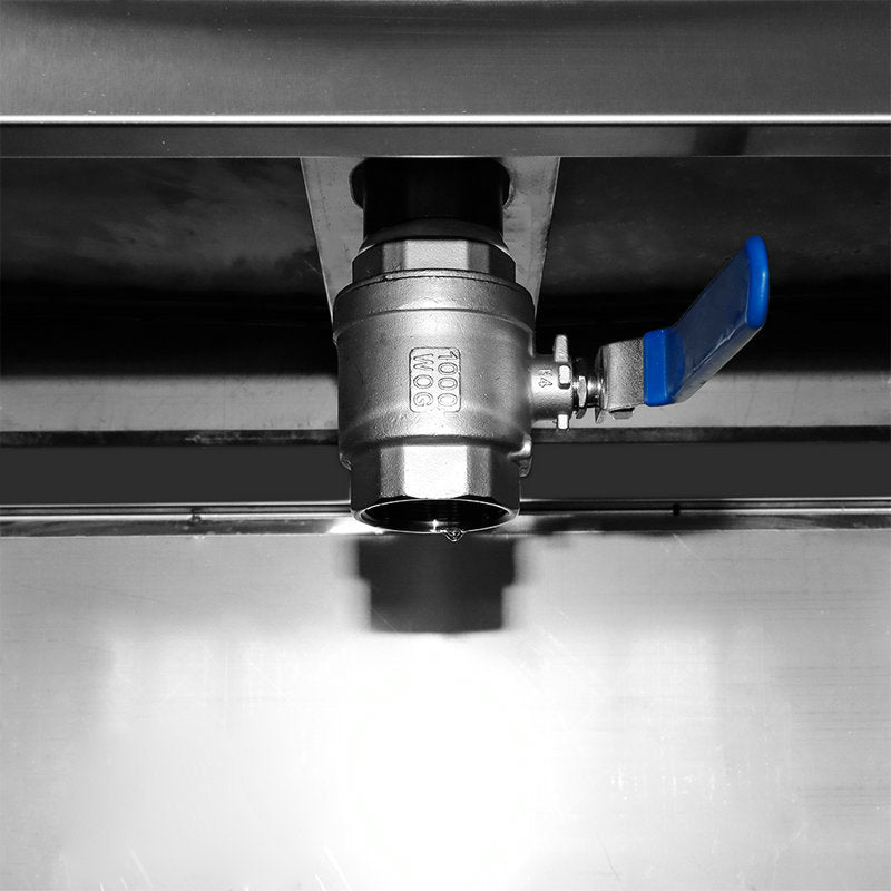 Friture - 45 Liter - 1 kurv - med aftapningshane - 400V