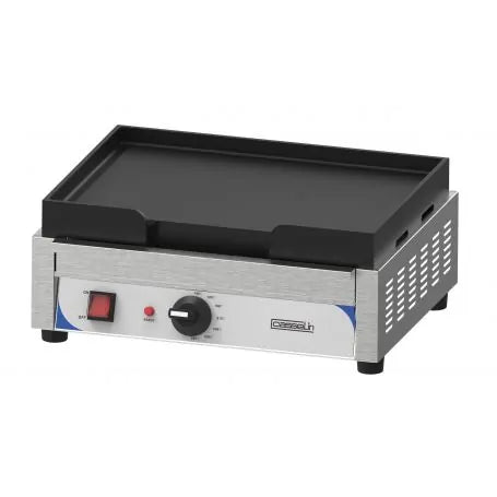 Stegeplade 380 x 280 mm - Glat - Støbejern - 2400 watt