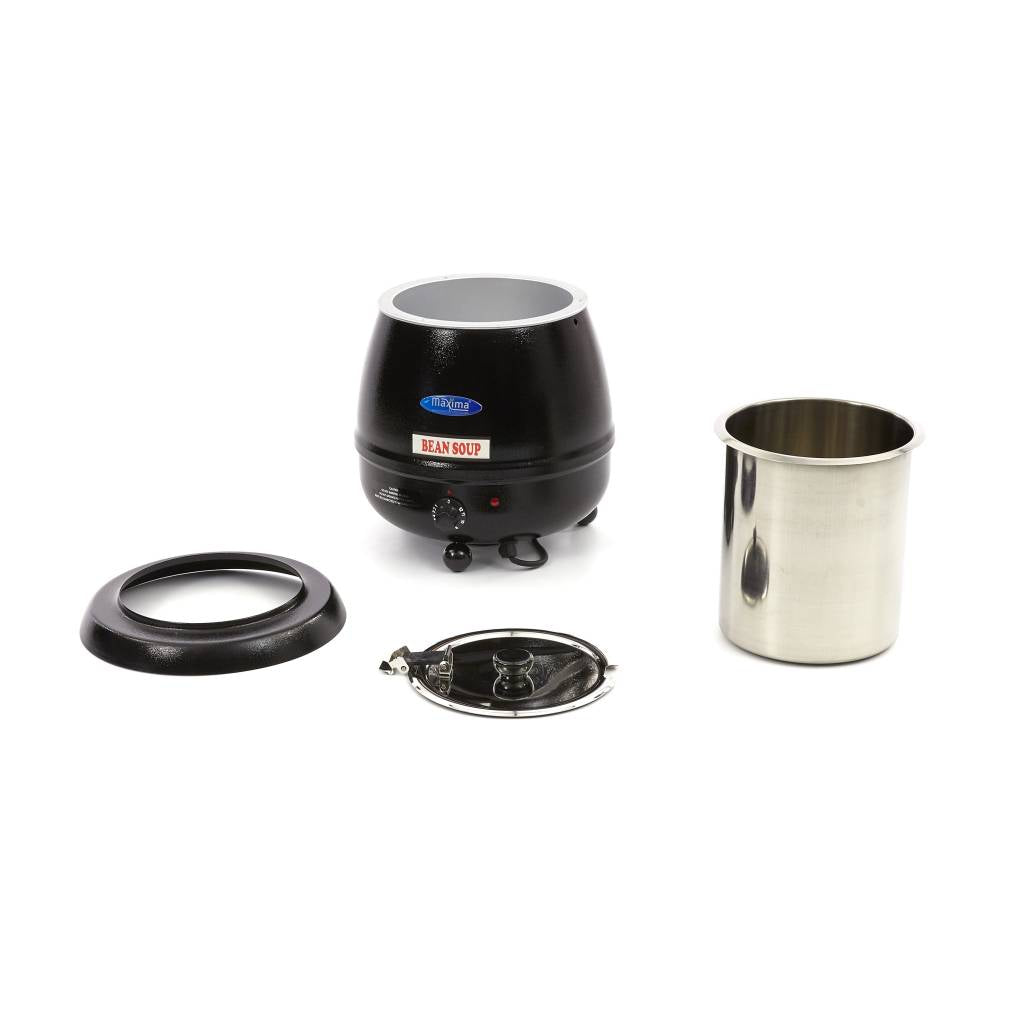 Suppekedel - 10 Liter - Aftagelig indergryde - med skefordybning