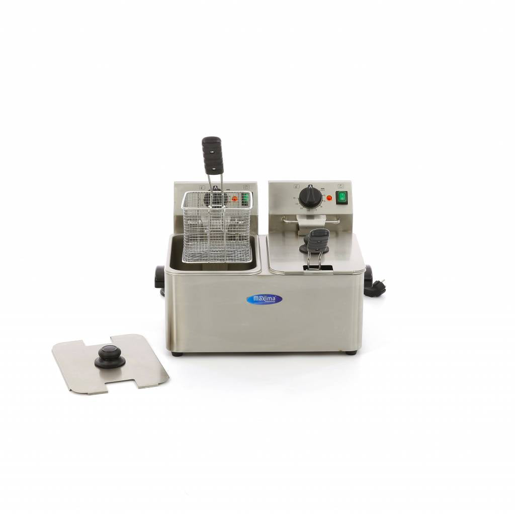 Friture - 2 x 4L - 2 kurve - op til 2 kg pommes frites