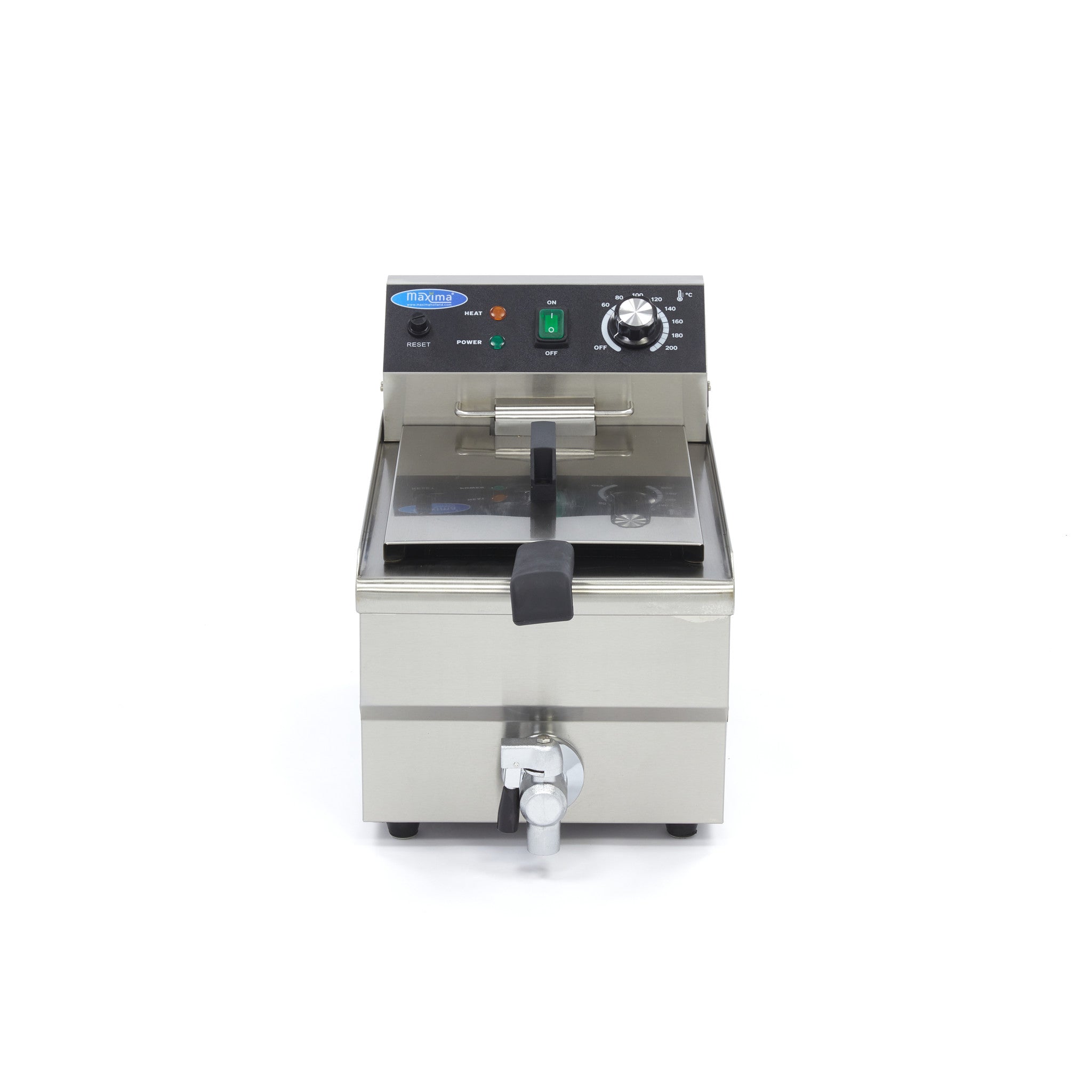 Friture - 10L - 1 kurv - med aftapningshane