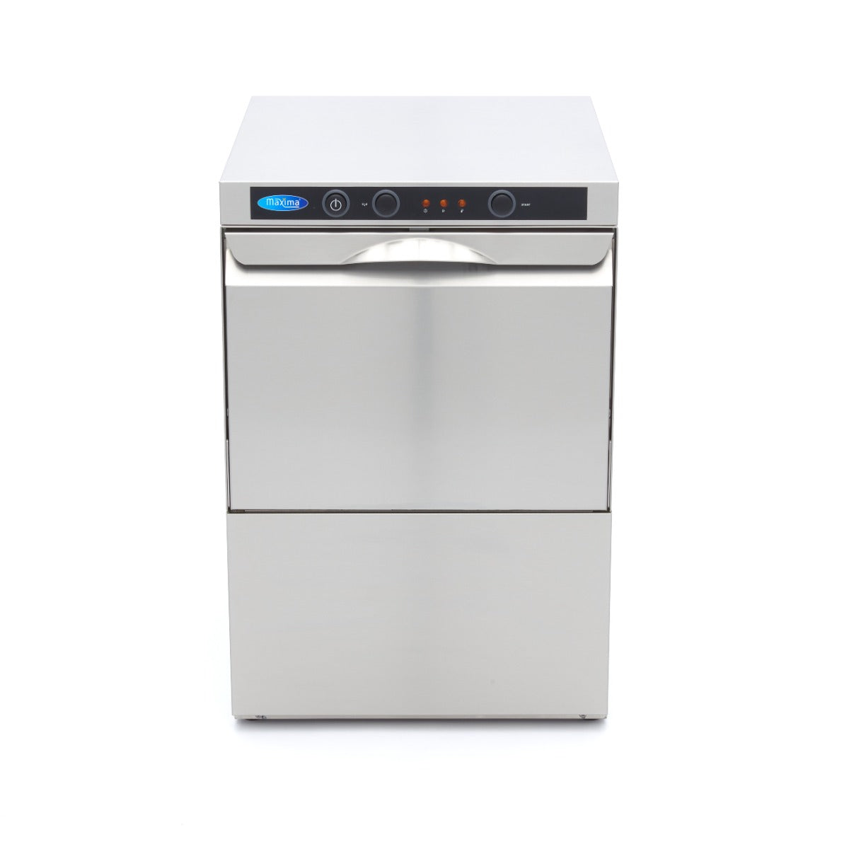 Glasopvaskemaskine - 35 x 35 cm - med tømmepumpe, afspændingsmiddel og sæbepumpe