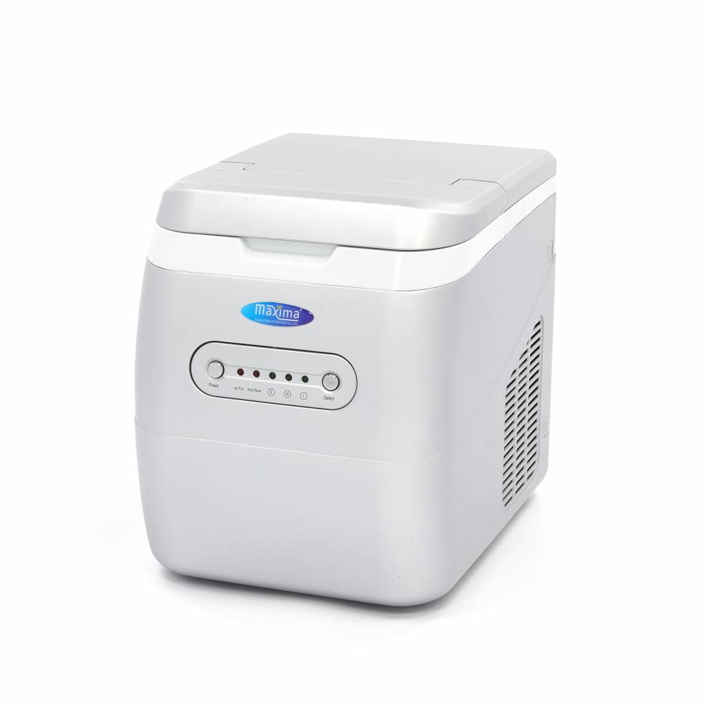 Isterningmaskine - 15 kg/dag - Kugleterninger - Luftkølet