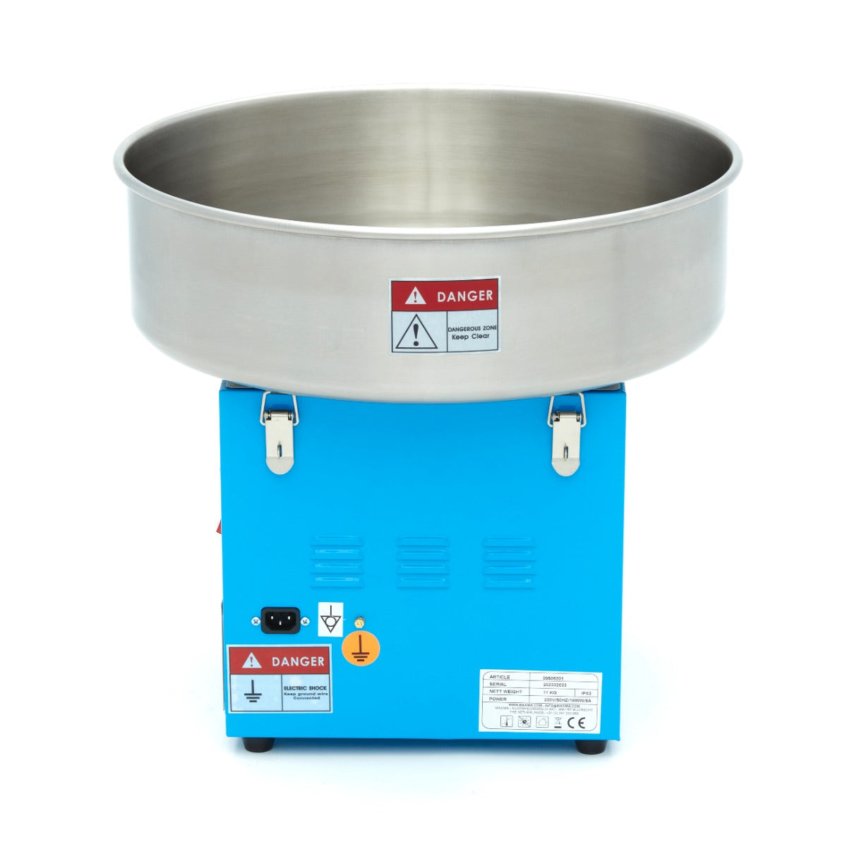Candy Floss Machine – Ø 52cm - Blå