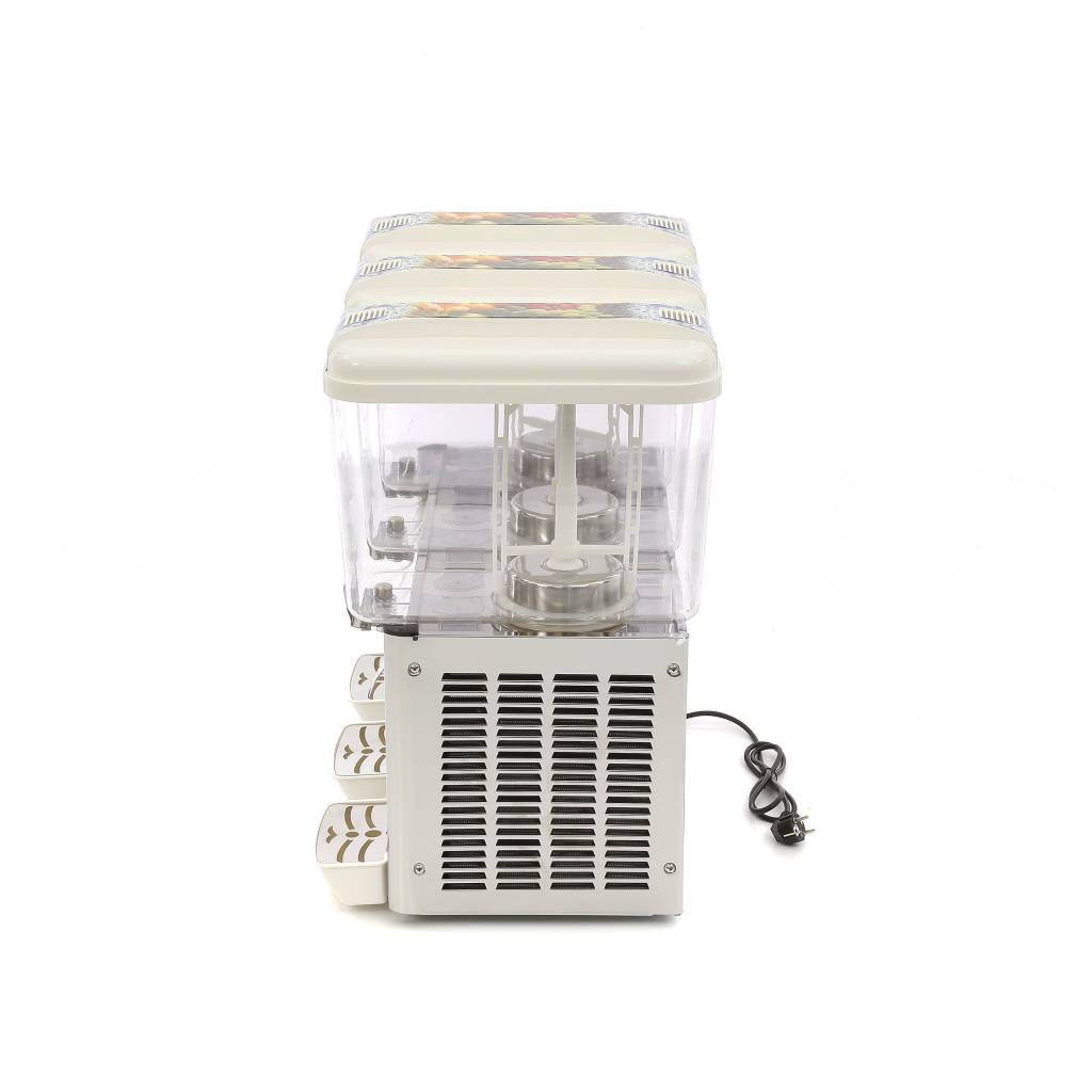 Drikkevareautomat - 3 x 18L - Elektrisk - inkl omrøringsmekanisme