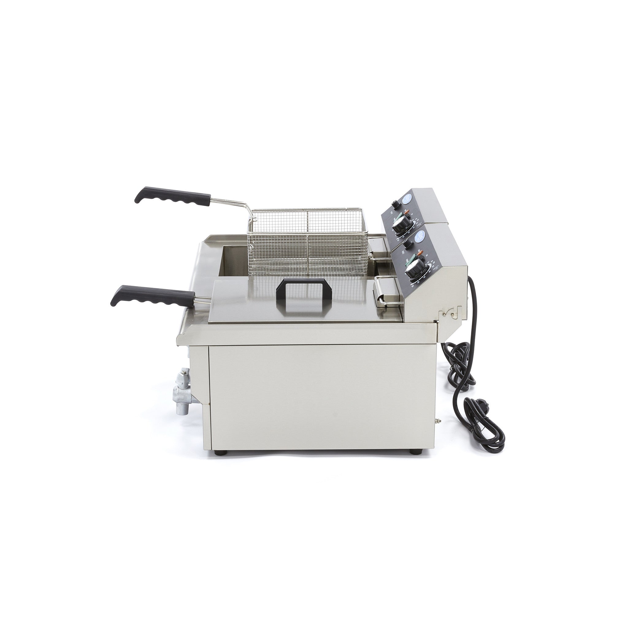 Friture - 2 x 16L - 2 kurve - med aftapningshane