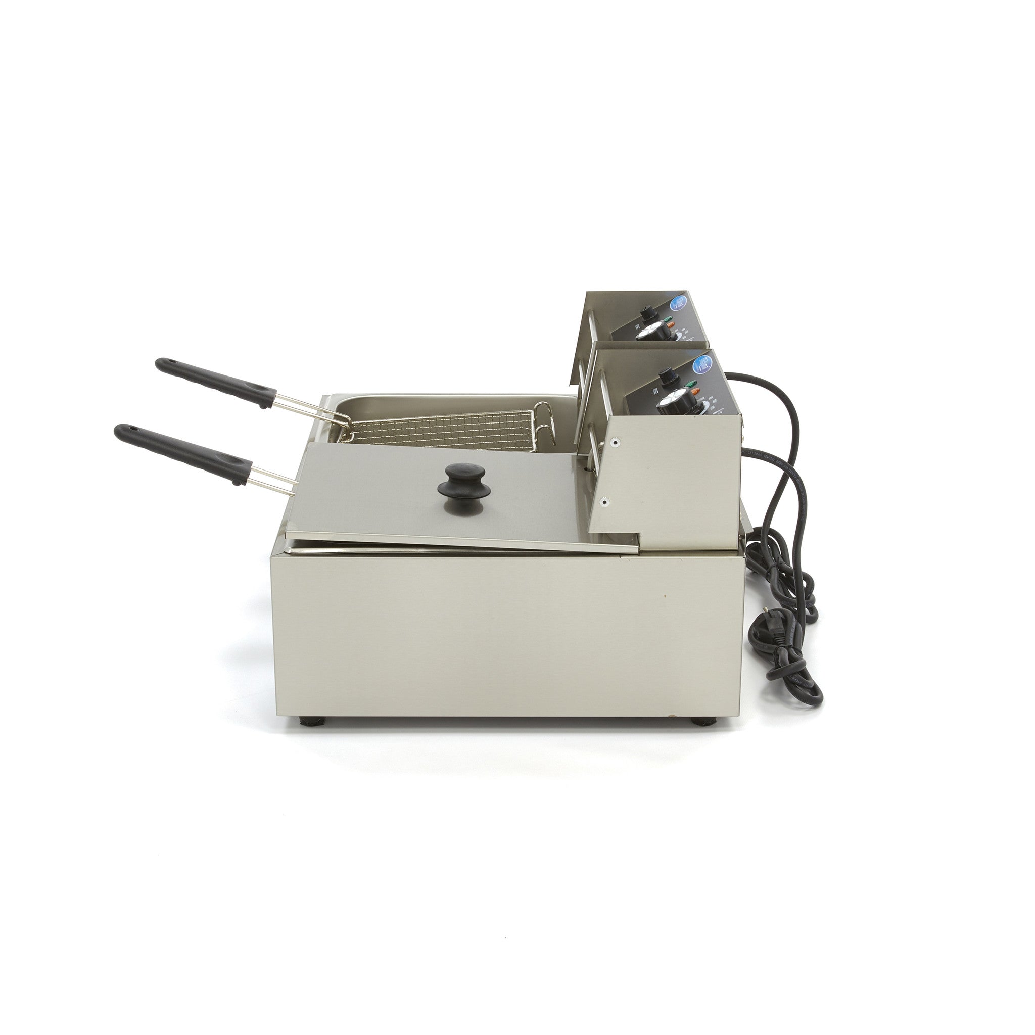 Friture - 2 x 6L - 2 kurve - op til 2,4 kg pommes frites