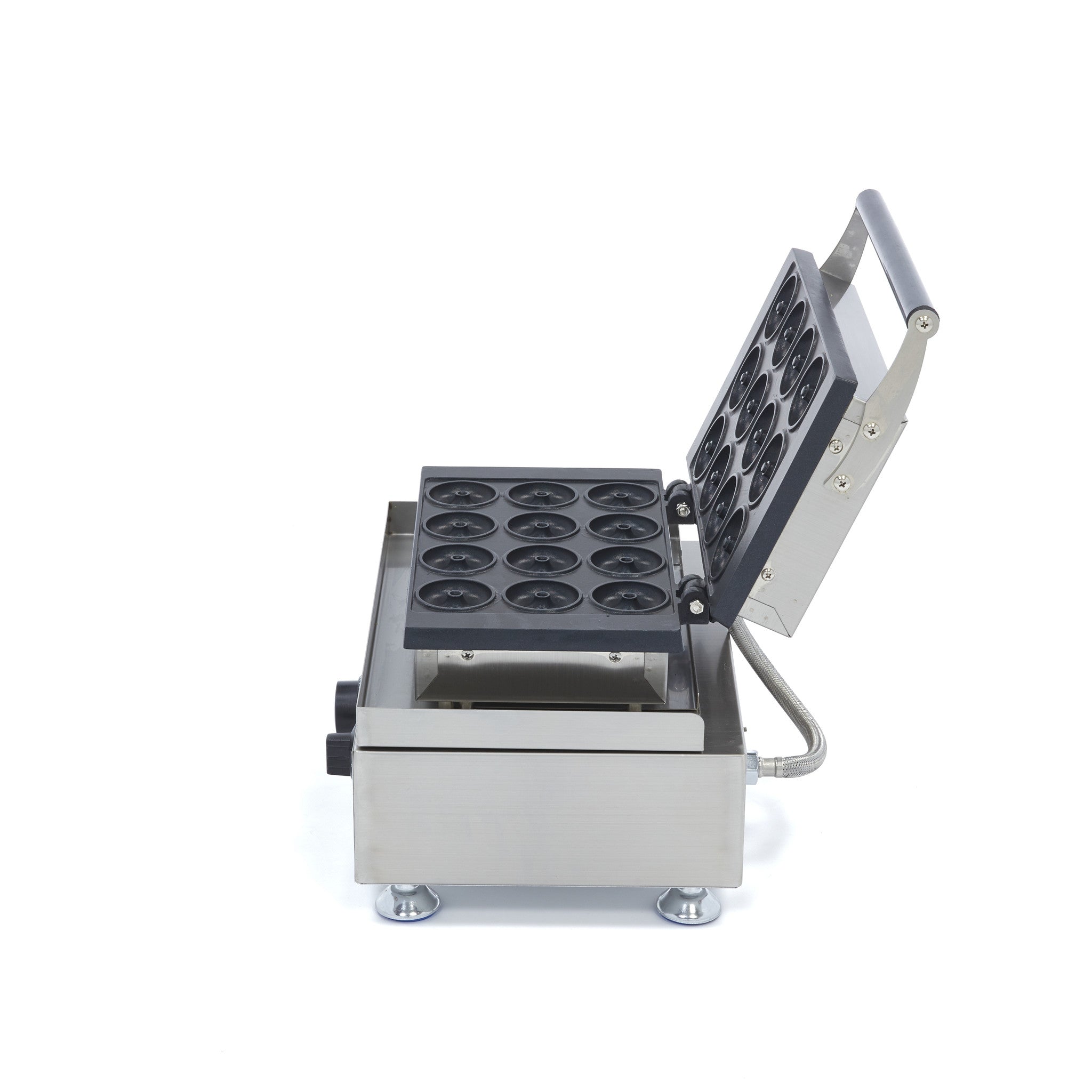 Donut Maker - 12 Mini Donuts - Ø5cm - med indbygget timer